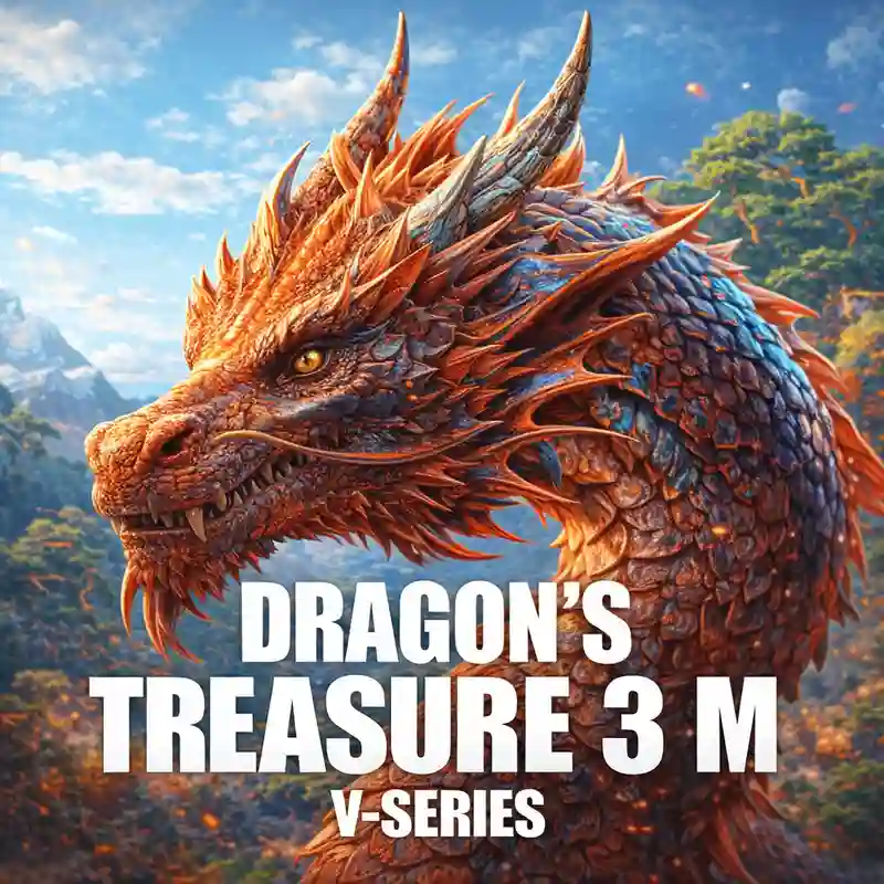 Play Dragon's Treasure 3 M slot at ph222